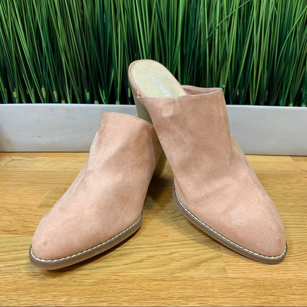 Sz 10 Old Navy Pink Mule Sandal